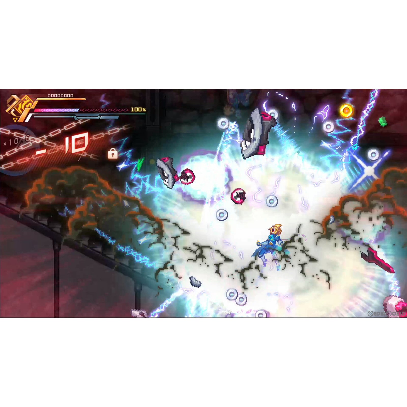 【中古即納】[Switch]蒼き雷霆ガンヴォルト 鎖環(アームドブルー ガンヴォルト ギブス) 限定版 インティ・クリエイツ (20220728)