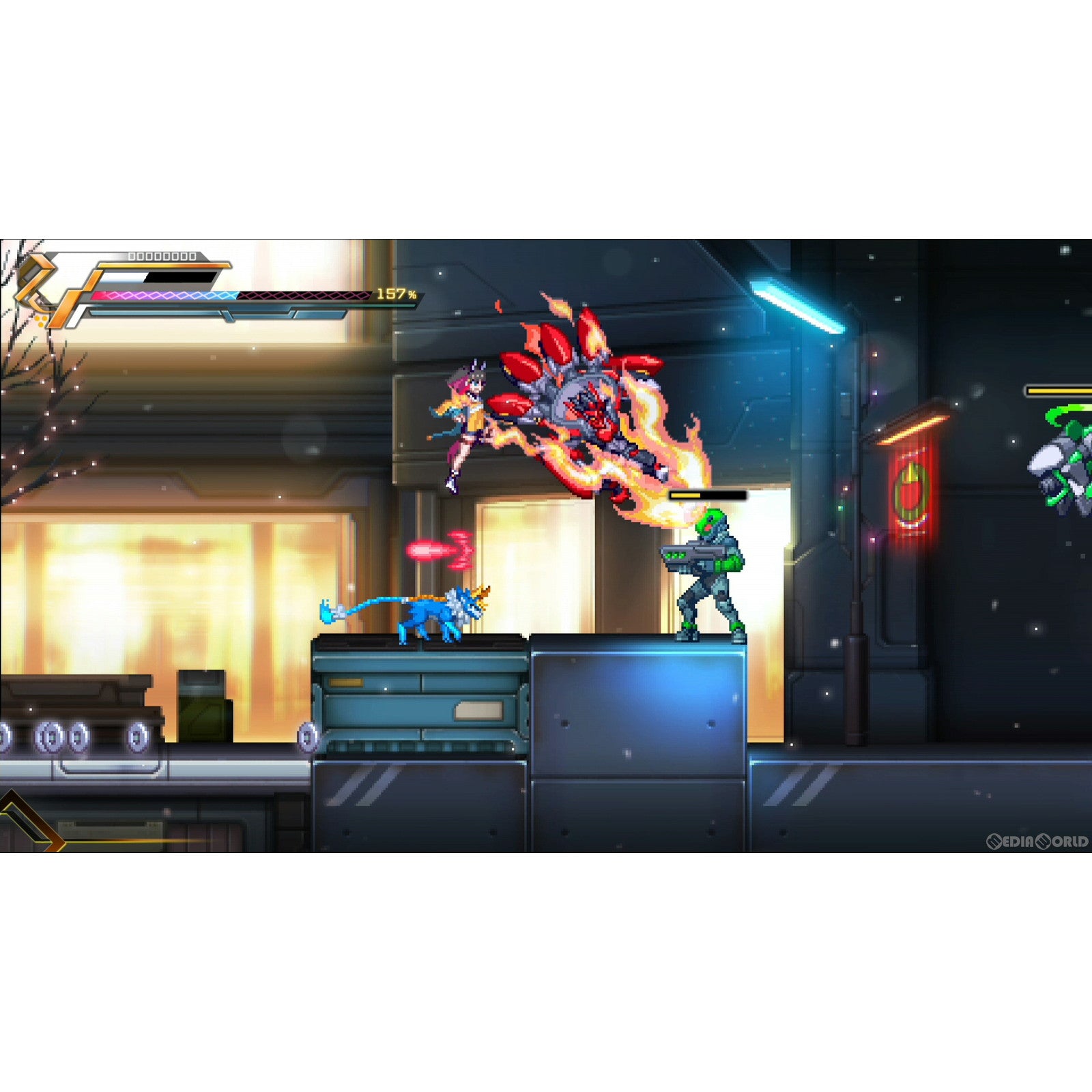 【中古即納】[Switch]蒼き雷霆ガンヴォルト 鎖環(アームドブルー ガンヴォルト ギブス) 限定版 インティ・クリエイツ (20220728)