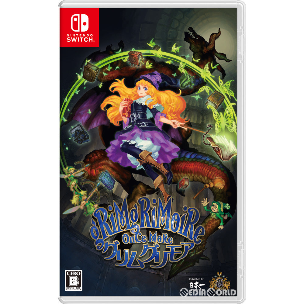 【中古即納】[お得品][表紙説明書なし][Switch]グリムグリモア OnceMore(gRiMgRiMoiRe ワンスモア) 日本一ソフトウェア (20220728)