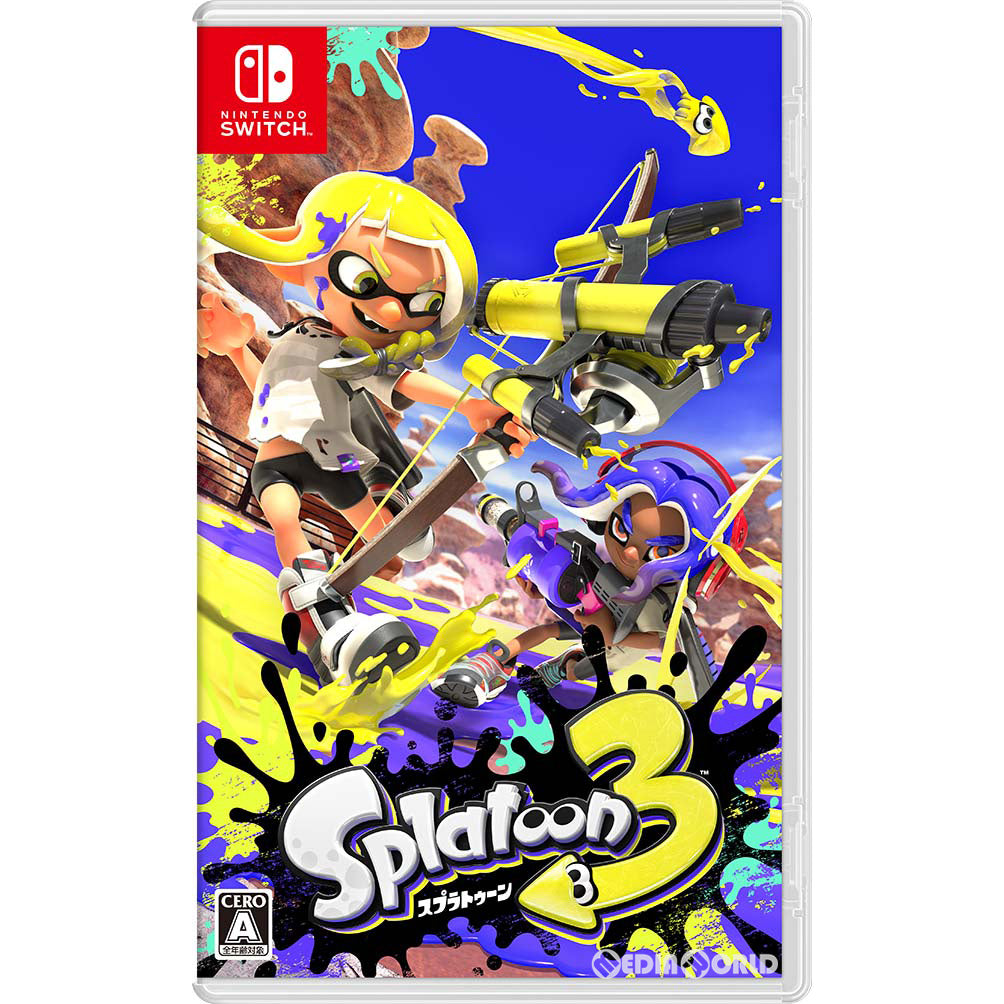 【中古即納】[お得品][表紙説明書なし][Switch]スプラトゥーン3(Splatoon3) 任天堂 (20220909)
