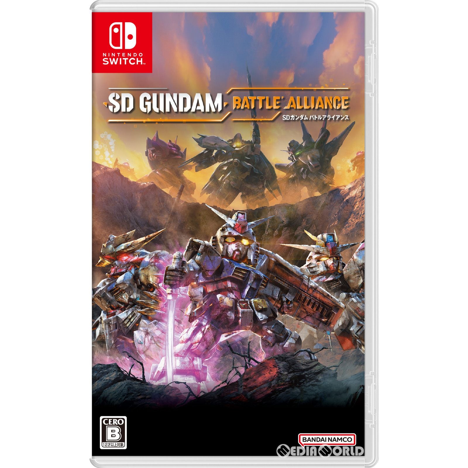 【中古即納】[Switch]SDガンダム バトルアライアンス(SD GUNDAM BATTLE ALLIANCE) バンダイナムコエンターテインメント (20220825)