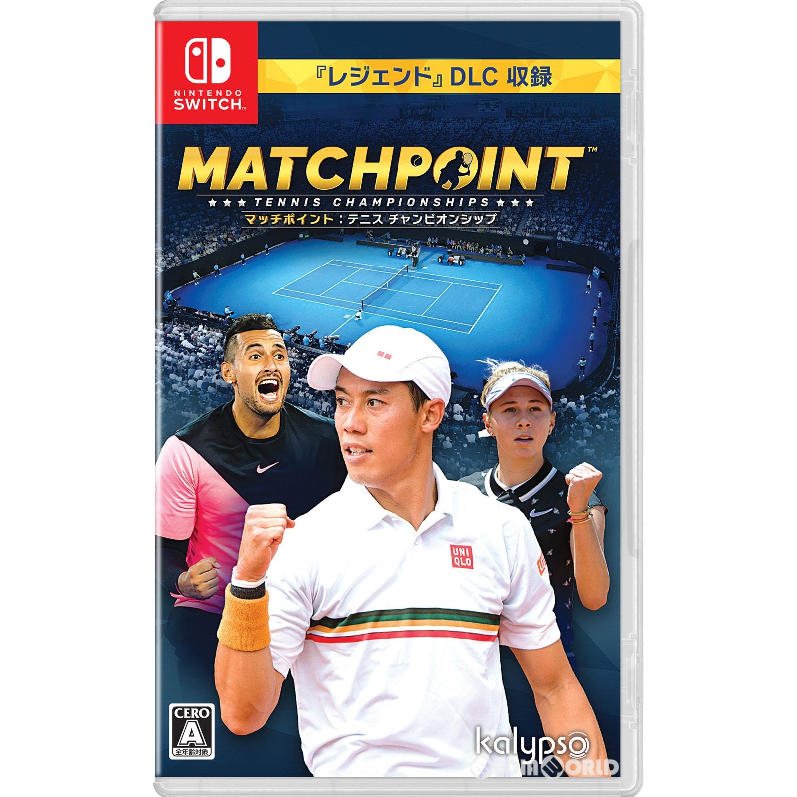 【新品即納】[Switch]マッチポイント: テニス チャンピオンシップ(MATCHPOINT TENNIS CHAMPIONSHIPS) カリプソメディアジャパン (20221020)