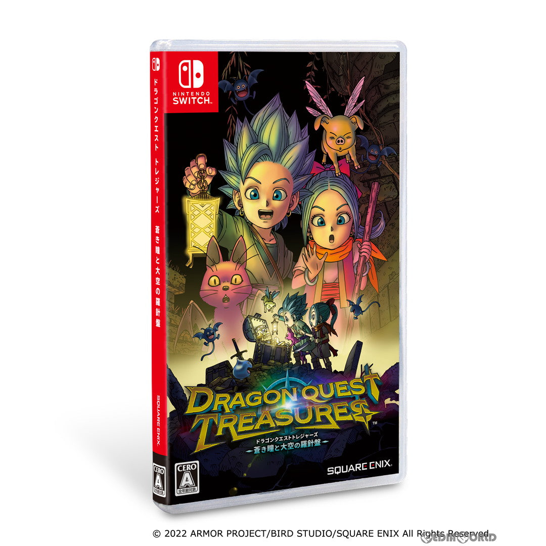 【中古即納】[お得品][表紙説明書なし][Switch]ドラゴンクエスト トレジャーズ(DRAGON QUEST TREASURES) 蒼き瞳と大空の羅針盤 スクウェア・エニックス (20221209)