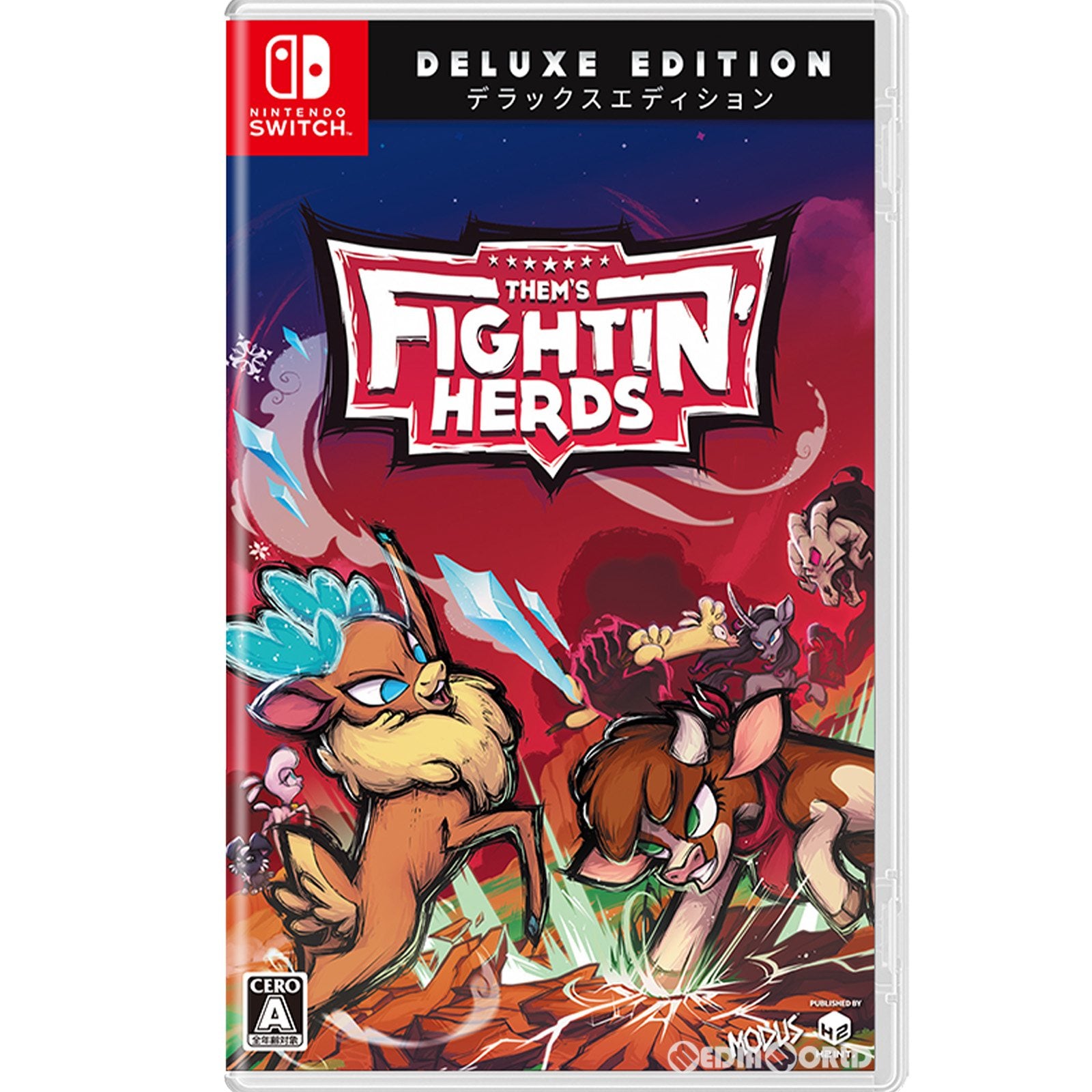 【新品即納】[Switch]Them's Fightin' Herds: Deluxe Edition(ゼムズ ファイティン ハーズ: デラックス エディション) H2 INTERACTIVE (20221215)