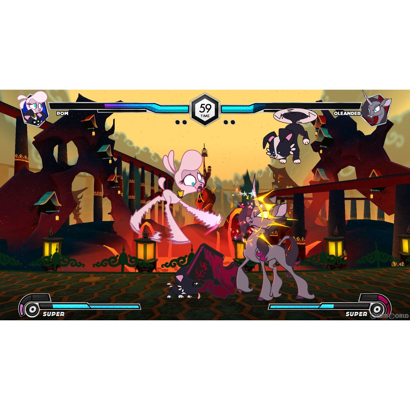 【中古即納】[Switch]Them's Fightin' Herds: Deluxe Edition(ゼムズ ファイティン ハーズ: デラックス エディション) H2 INTERACTIVE (20221215)