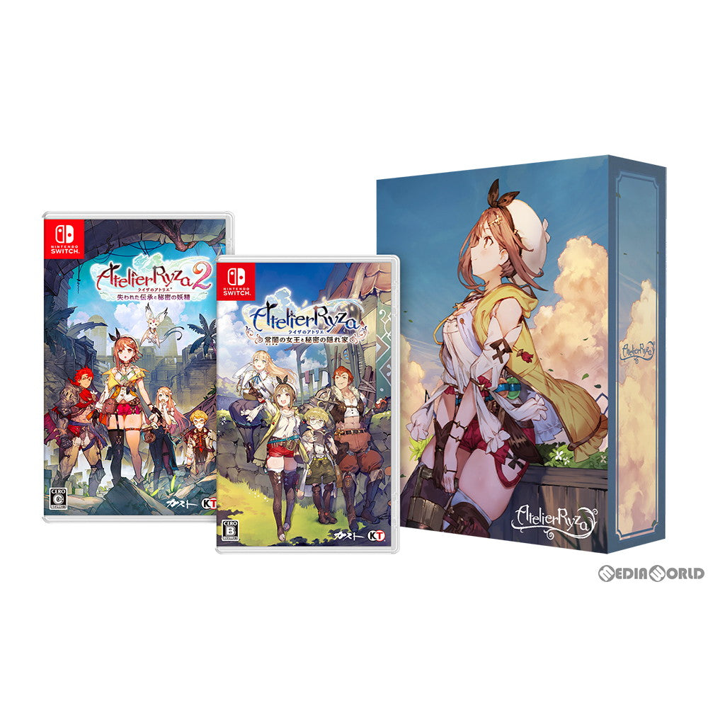 【新品即納】[Switch]ライザのアトリエ1・2 限定ダブルパック コーエーテクモゲームス (20221208)