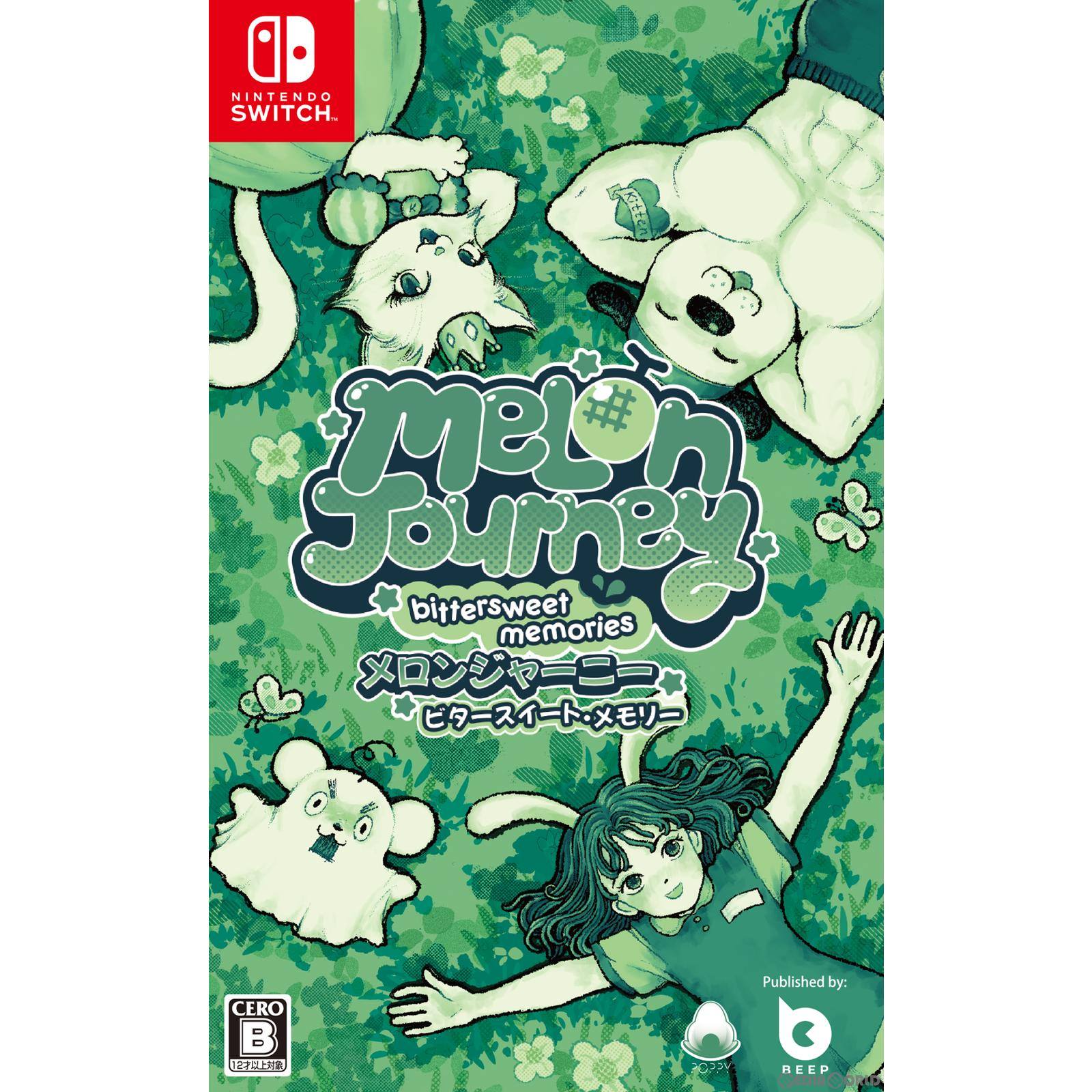 【新品即納】[Switch]Melon Journey: Bittersweet Memories(メロンジャーニー: ビタースイート・メモリー) 通常版 Beep Japan (20230309)