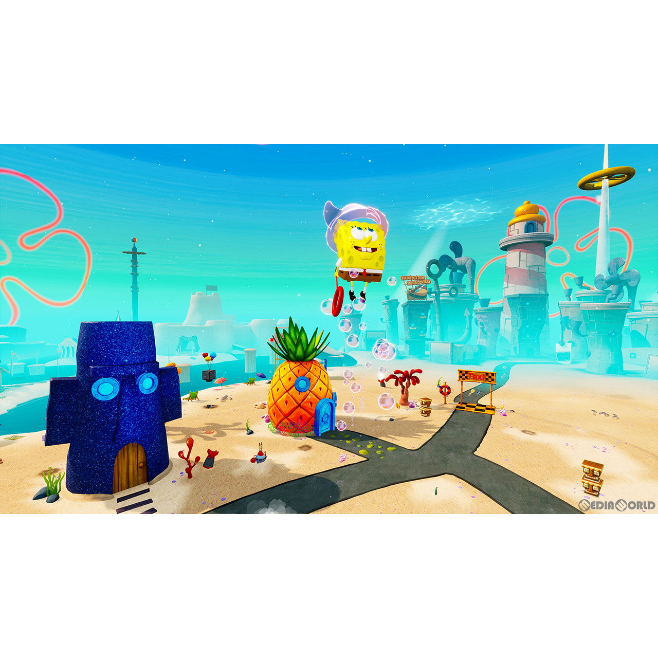 【新品即納】[Switch]スポンジ・ボブ: Battle for Bikini Bottom - Rehydrated(バトル フォー ビキニボトム - リハイドレイテッド) THQ Nordic (20221215)