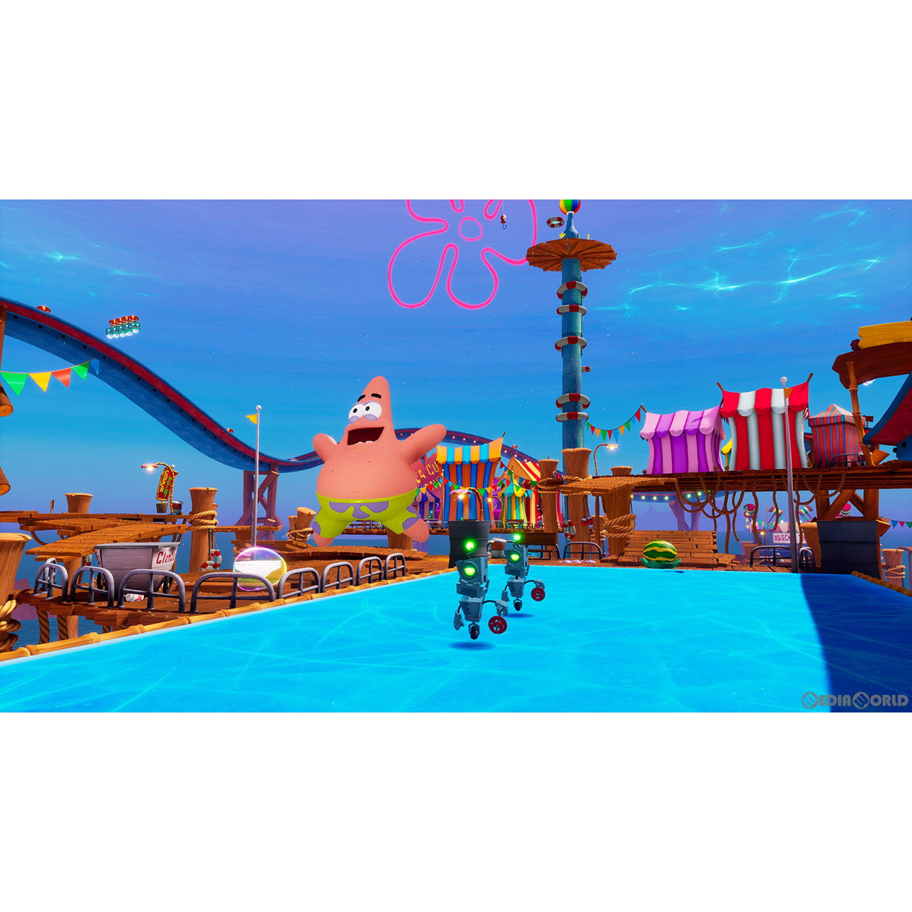 【新品即納】[Switch]スポンジ・ボブ: Battle for Bikini Bottom - Rehydrated(バトル フォー ビキニボトム - リハイドレイテッド) THQ Nordic (20221215)