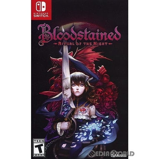 【中古即納】[Switch]Bloodstained: Ritual of the Night(ブラッドステインド: リチュアル・オブ・ザ・ナイト) 北米版(HACP-AB4PA) 505 Games (20190618)