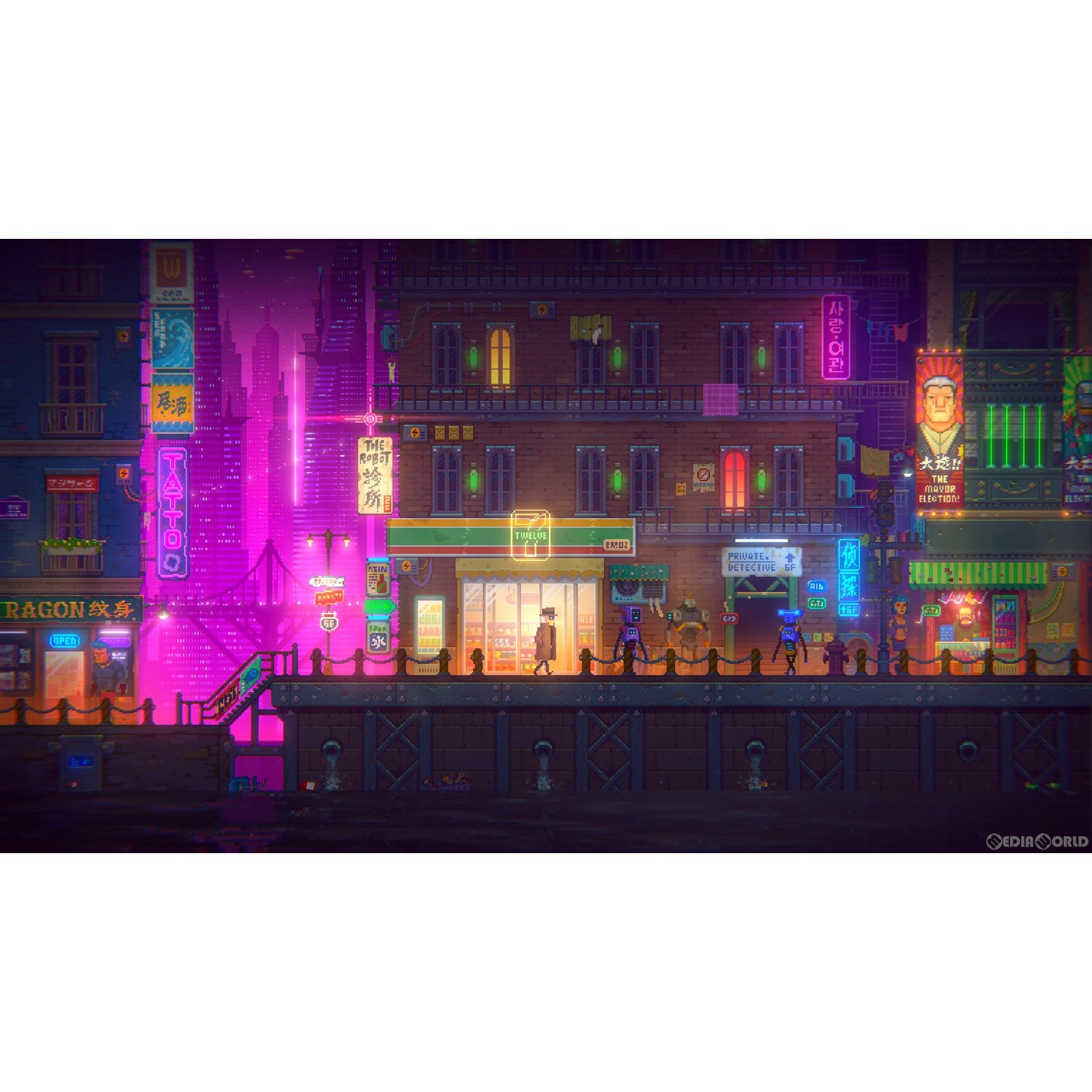 【新品即納】[Switch]ミスト探偵 Tales of the Neon Sea Game Source Entertainment (20230330)