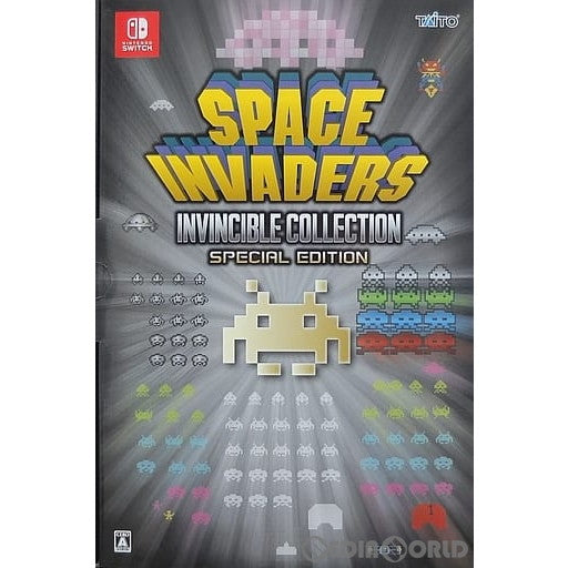 【中古即納】[Switch]スペースインベーダー インヴィンシブルコレクション(SPACE INVADERS INVINCIBLE COLLECTION) 特装版(限定版)(20200326)