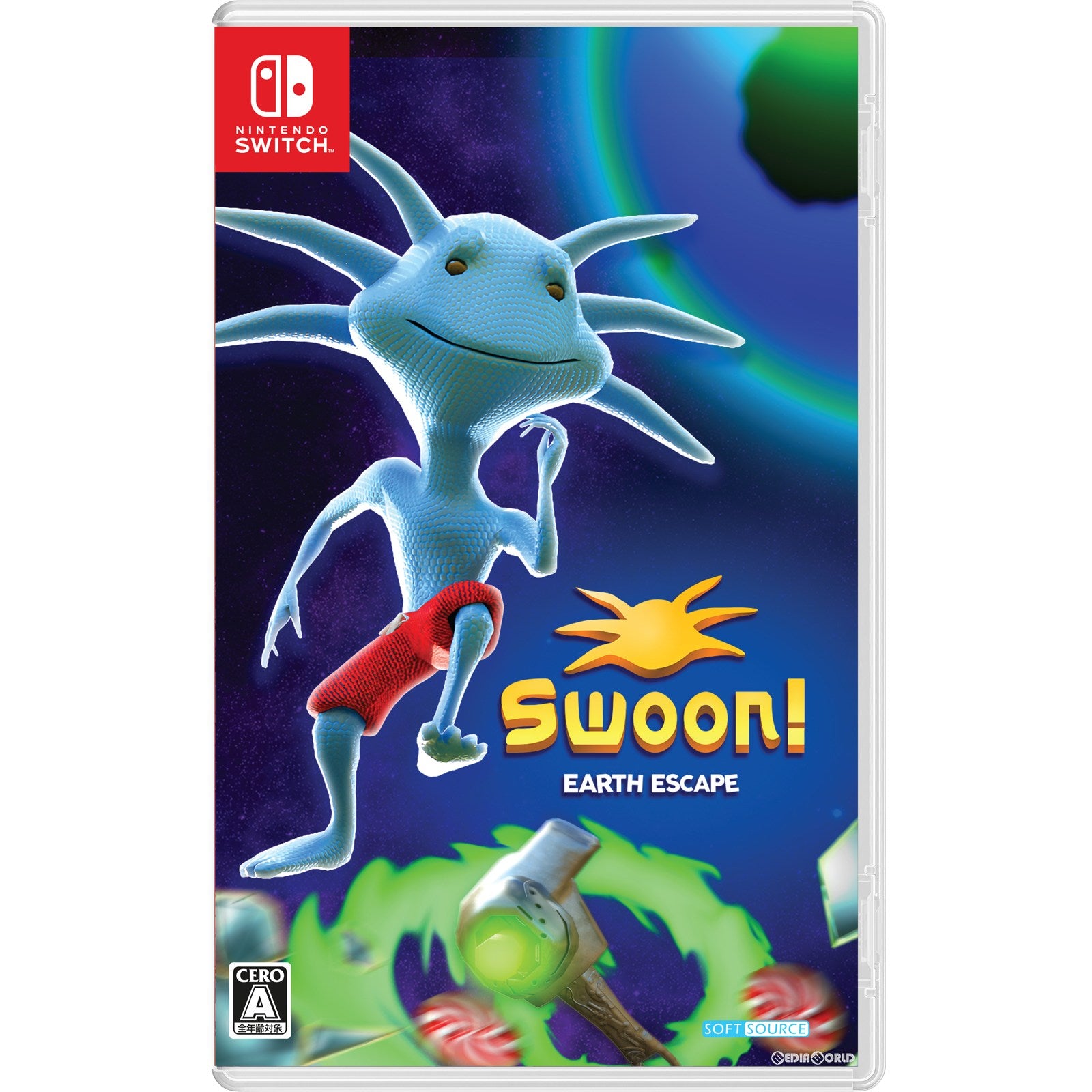 【中古即納】[Switch]Swoon!Earth Escape(スウーン!アースエスケープ) SOFT SOURCE (20230323)