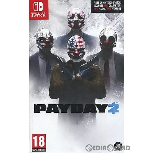【中古即納】[Switch]PAYDAY 2(ペイデイ2) EU版(LA-H-AD9PA-EUR) 505 Games (20180227)