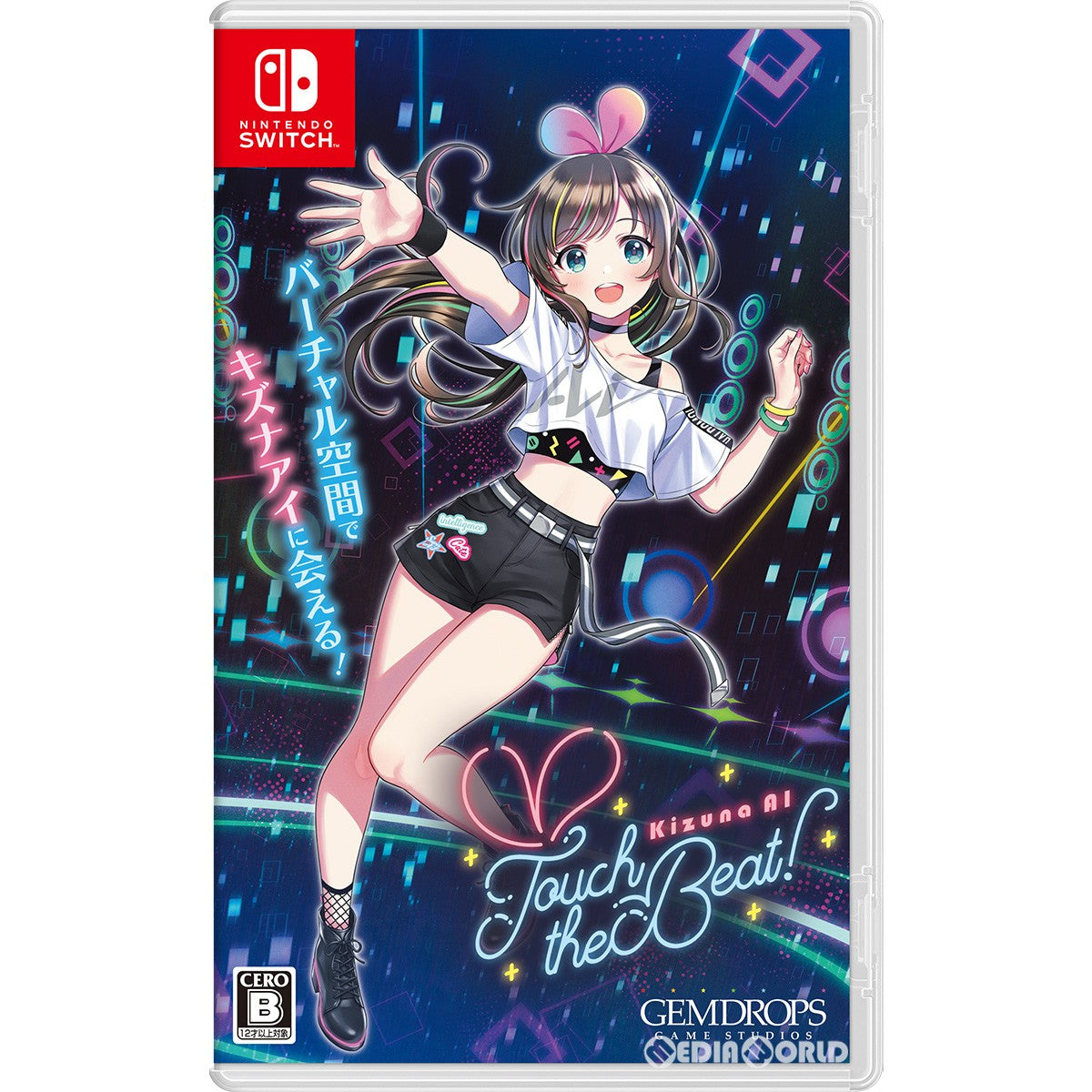 【新品即納】[Switch]Kizuna AI - Touch the Beat!(キズナアイ タッチ・ザ・ビート) 通常版 ジェムドロップ (20230525)