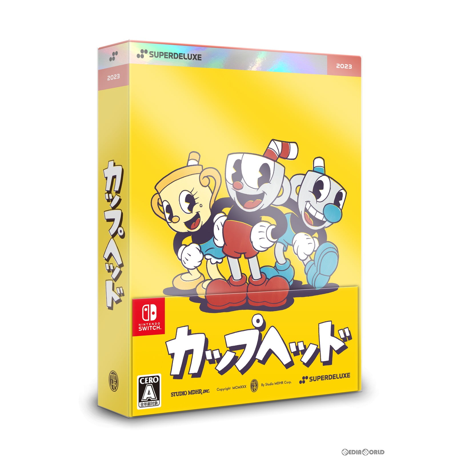 【新品即納】[Switch]Cuphead(カップヘッド) SUPERDELUXE GAMES (20230420)
