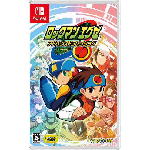 【中古即納】[お得品][表紙説明書なし][Switch]ロックマンエグゼ アドバンスドコレクション カプコン (20230414)