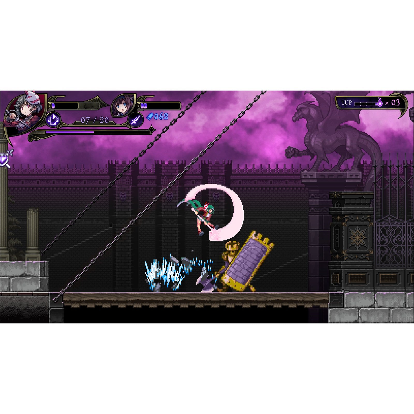 【中古即納】[Switch]Grim Guardians: Demon Purge(グリム・ガーディアンズ デーモンパージ) 通常版 インティ・クリエイツ (20230323)