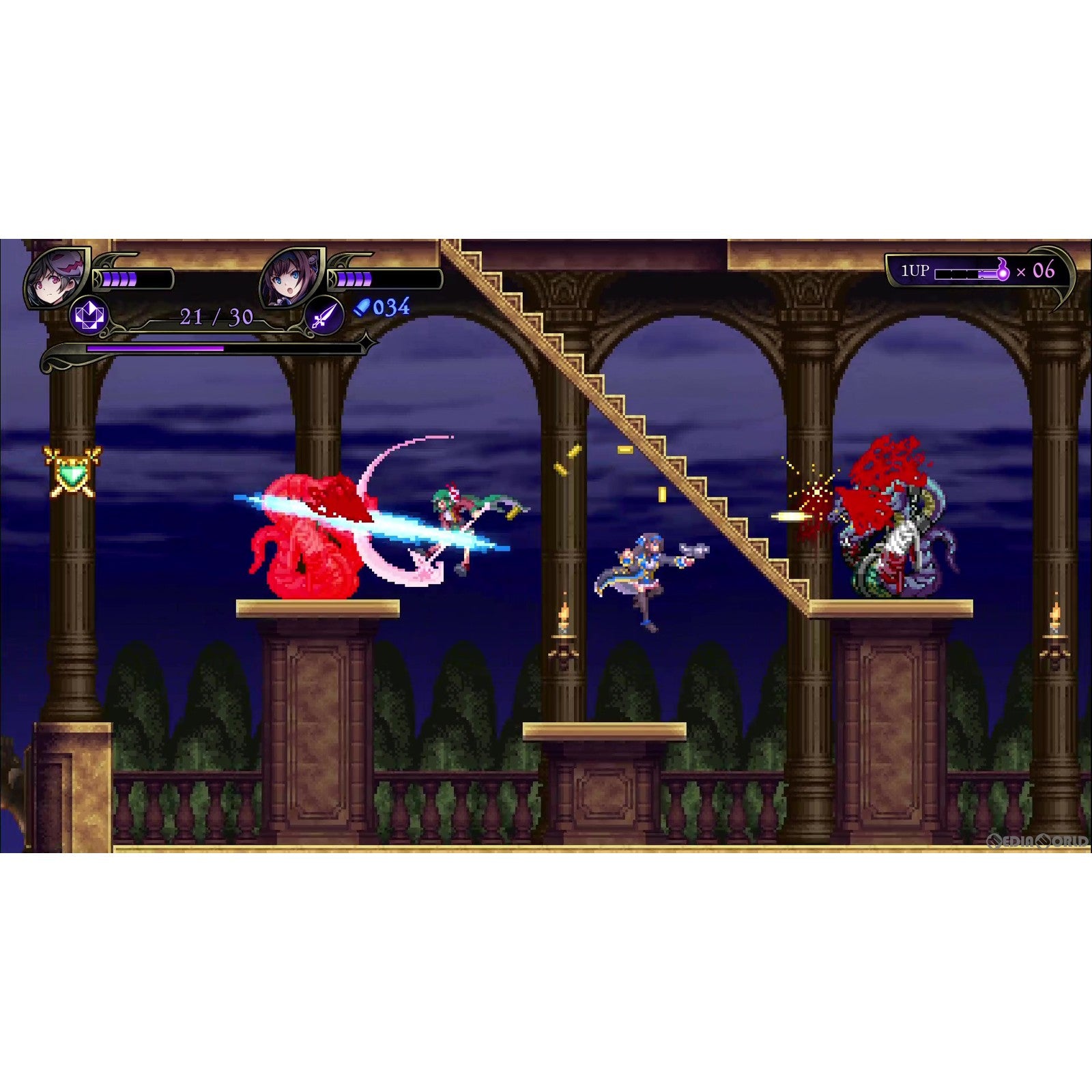 【中古即納】[Switch]Grim Guardians: Demon Purge(グリム・ガーディアンズ デーモンパージ) 通常版 インティ・クリエイツ (20230323)