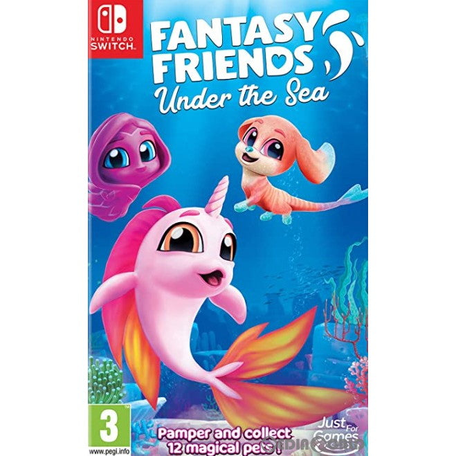 【中古即納】[Switch]Fantasy Friends: Under The Sea(ファンタジー フレンド アンダー ザ シー) EU版 Merge Games (20211001)