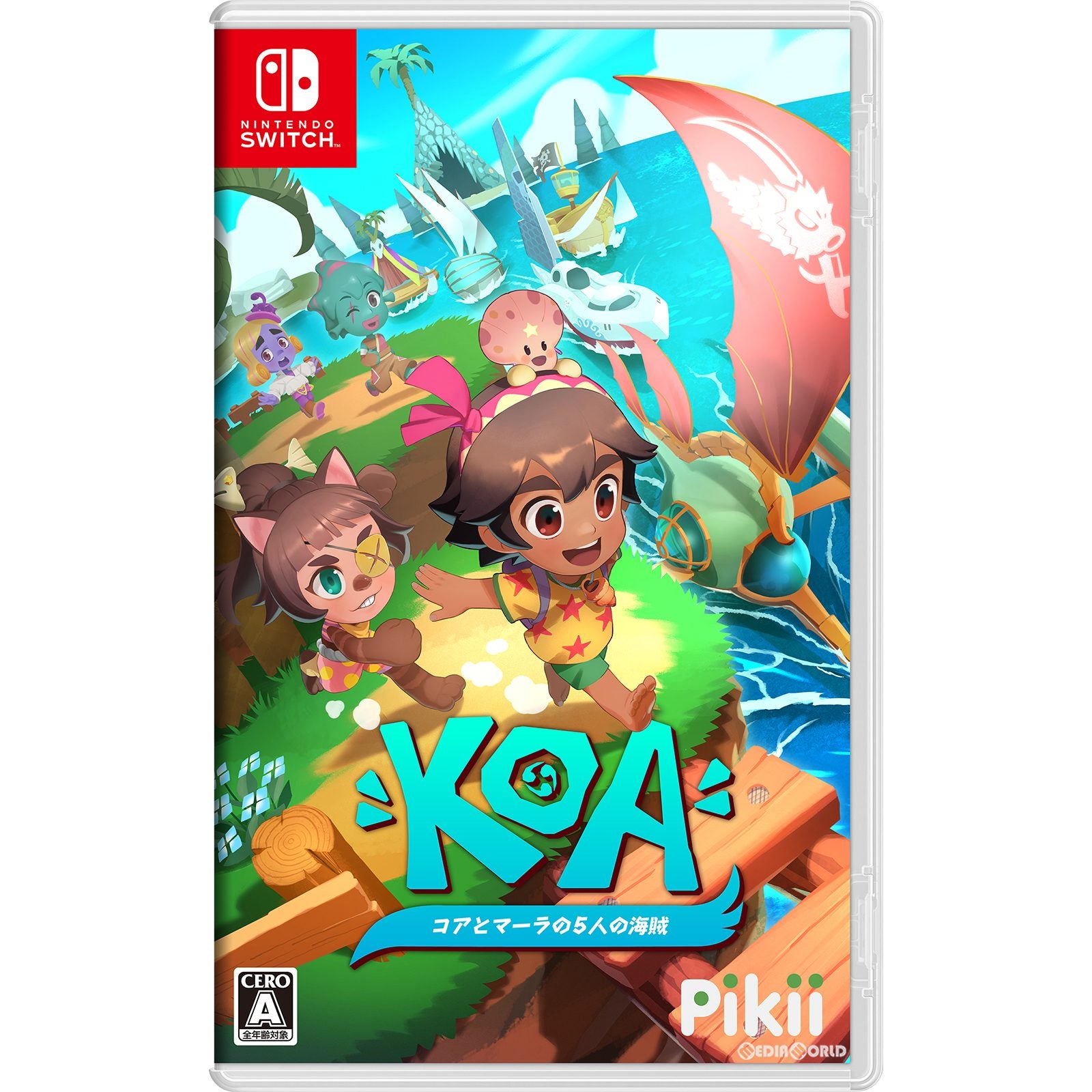 【新品即納】[Switch]コアとマーラの5人の海賊(Koa and the Five Pirates of Mara) Pikii(ピッキー) (20230810)