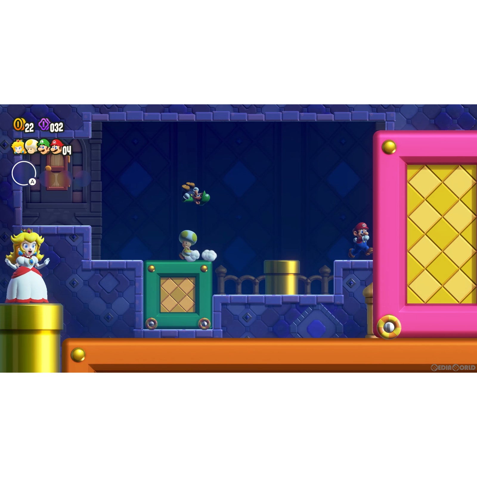 【中古即納】[お得品][表紙説明書なし][Switch]スーパーマリオブラザーズ ワンダー(Super Mario Bros. Wonder) 任天堂 (20231020)