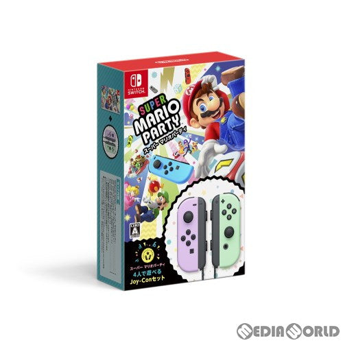 【中古即納】[Switch]スーパー マリオパーティ 4人で遊べる Joy-Conセット 任天堂 (20231110)