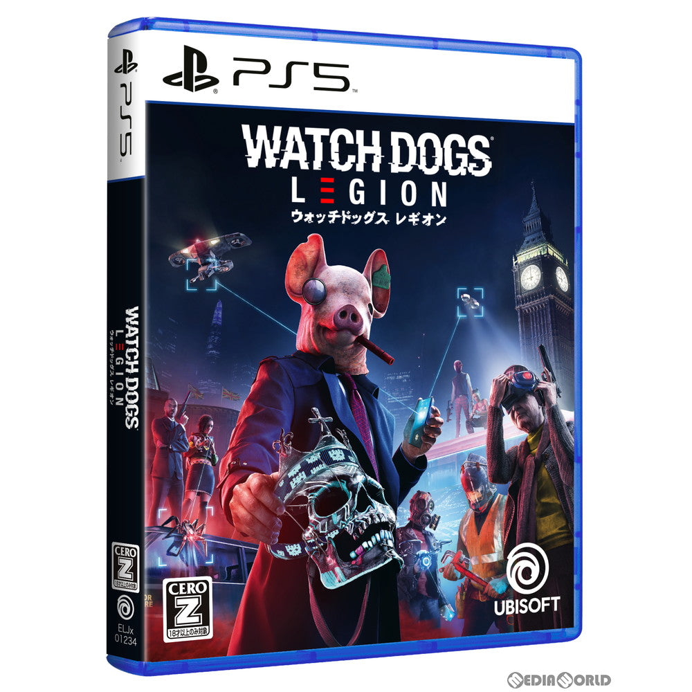 【新品即納】[PS5]ウォッチドッグス レギオン(Watch Dogs: Legion) 通常版 ユービーアイソフト (20201126)