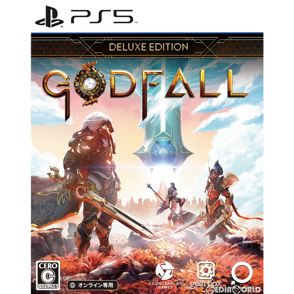 【中古即納】[PS5]Godfall(ゴッドフォール) Deluxe Edition(デラックスエディション)(限定版)(オンライン専用)(20201112)