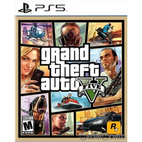 【中古即納】[PS5]Grand Theft Auto V(グランド・セフト・オート5) 北米版 Rockstar Games (20220417)