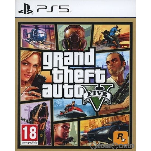 【中古即納】[PS5]Grand Theft Auto V(グランド・セフト・オート5) EU版(PPSA-04263) Rockstar Games (20220315)