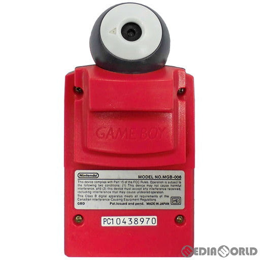 【中古即納】[ACC][GB]ポケットカメラ PocketCamera 赤(レッド) 任天堂(MGB-006)(19980221)
