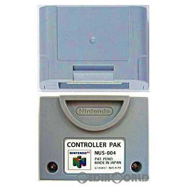 【中古即納】[ACC][N64] ニンテンドー64 コントローラパック 任天堂(NUS-004) (19960623)