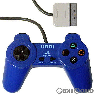 【中古即納】[ACC][PS] プレイステーション専用コントローラ ホリパッドPS ブルー ソニーライセンス商品 HORI(SLPH-00033) (19961206)