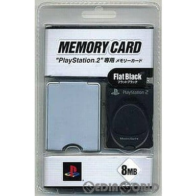【中古即納】[ACC][PS2]PlayStation2専用 MEMORY CARD(メモリーカード) 8MB フラットブラック ソニーライセンス商品 ケムコ(KMC20J(FB))(20040129)