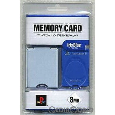 【中古即納】[ACC][PS2]PlayStation2専用 MEMORY CARD(メモリーカード) アイリスブルー ソニーライセンス商品 ケムコ(KMC20J(IB))(20040129)