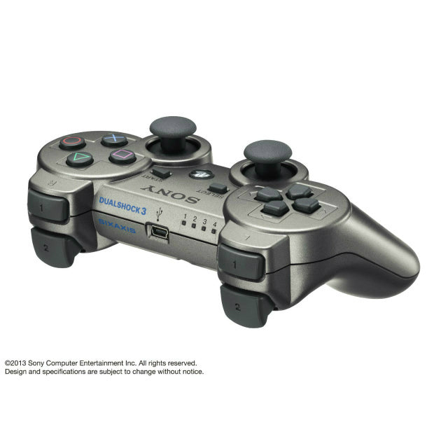 【新品即納】[ACC] PS3用ワイヤレスコントローラ DUALSHOCK3(デュアルショック3) メタリック・グレー SCE(CECH-ZC2JMY) (20130620)