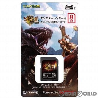 【新品即納】[ACC] 3DSLL・3DS用モンスターハンター4 オリジナルSDHCカード(8GB) カプコン(20130914)