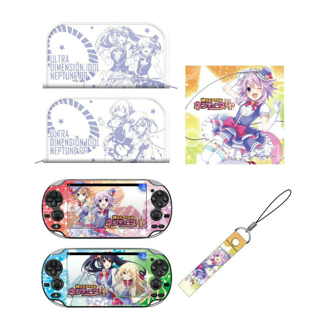 【新品即納】[ACC] Vita用「神次元アイドル ネプテューヌPP」 PSVita アクセサリーセット デザエッグ(ASGA-N001-M01) (20130801)