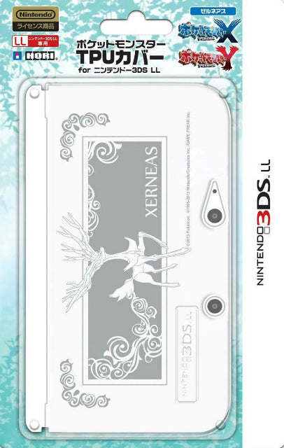 【新品即納】[ACC] 3DSLL用ポケットモンスターTPUカバー for ニンテンドー3DSLL ゼルネアス ホリ(3DS-348) (20130810)