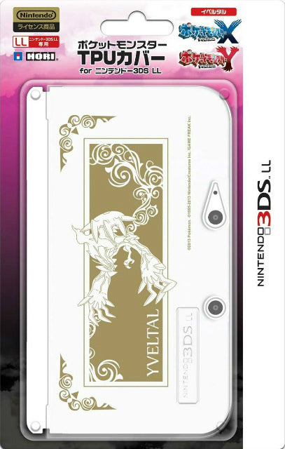 【新品即納】[ACC] 3DSLL用ポケットモンスターTPUカバー for ニンテンドー3DSLL イベルタル ホリ(3DS-349) (20130810)