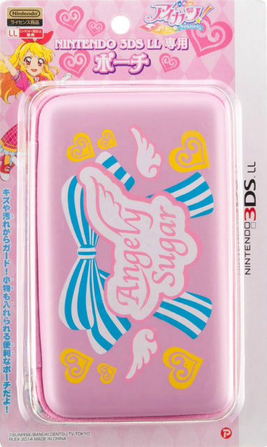 【新品即納】[ACC] アイカツ! NINTENDO 3DS LL専用 ポーチ Angely Sugar プレックス(AK-04A) (20140130)