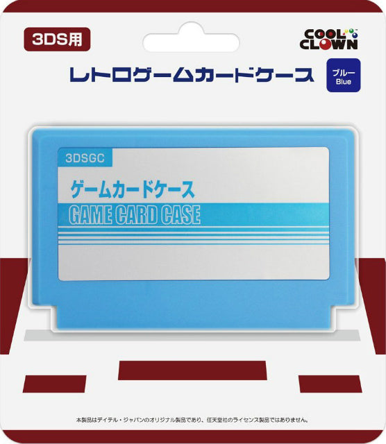 【新品即納】[ACC] 3DS用 レトロゲームカードケース ブルー デイテルジャパン(DJ-3DLRC-BL) (20131228)