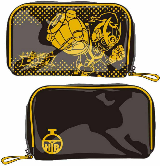 (未使用･未開封品)　ヒーローバンク キャラクターポーチ v1yptgt ヒーローバンク マルチポーチ 非売品 3DS用特典QRコード付き