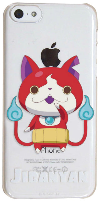 【新品即納】[ACC] 妖怪ウォッチ iPhone 5c 対応キャラクタージャケット ジバニャン 全身 グルマンディーズ(YW-06B) (20140614)