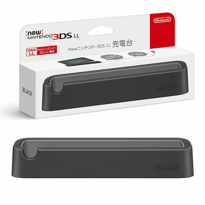 【新品即納】[ACC] Newニンテンドー3DS LL充電台 ブラック 任天堂(RED-A-CDKA) (20141011)