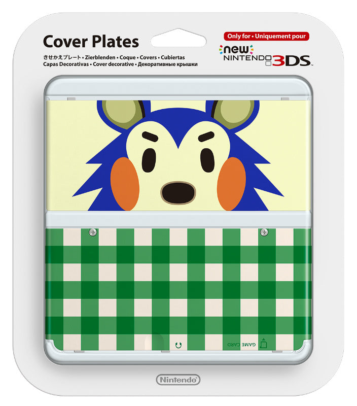 【新品即納】[ACC] Newニンテンドー3DS きせかえプレート No.015(どうぶつの森 きぬよ) 任天堂(KTR-A-CPAS) (20141011)