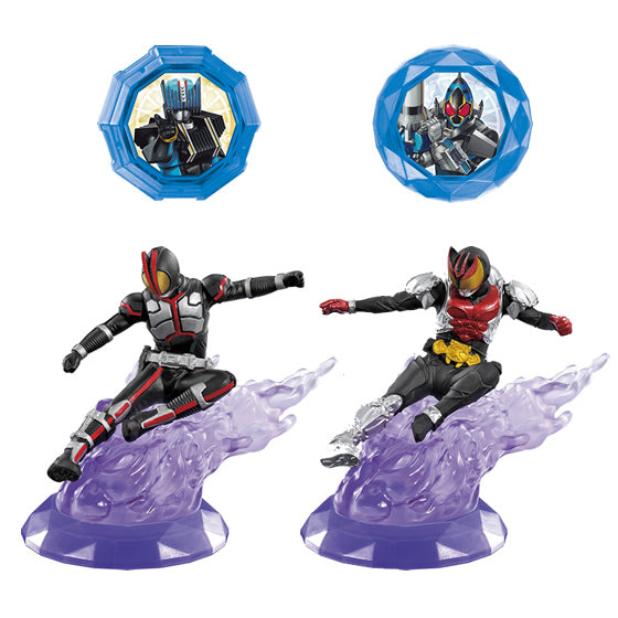 【新品即納】[ACC] 仮面ライダー サモンライド! 闇のライドフィギュア&チップセット 仮面ライダーファイズ/仮面ライダーキバ(SR-08)