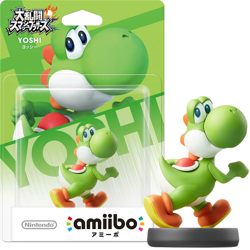 【中古即納】[ACC][WiiU]amiibo(アミーボ) ヨッシー(大乱闘スマッシュブラザーズシリーズ) 任天堂(NVL-C-AAAC)(20141206)