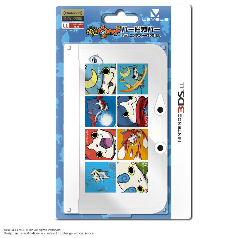 【新品即納】[ACC] 妖怪ウォッチ ハードカバー for ニンテンドー3DSLL レベルファイブ(LVAC-0003) (20141213)